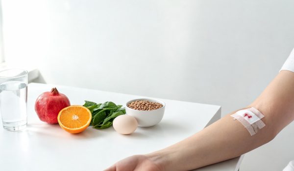 اهدای خون و تغذیه: چگونه با رژیم غذایی مناسب، ریکاوری خود را تسریع کنید؟ 1 غذیه اهدای خون شامل منابع آهن، پروتئین و آنتیاکسیدانها برای ریکاوری سریع بدن پس از اهدای خون